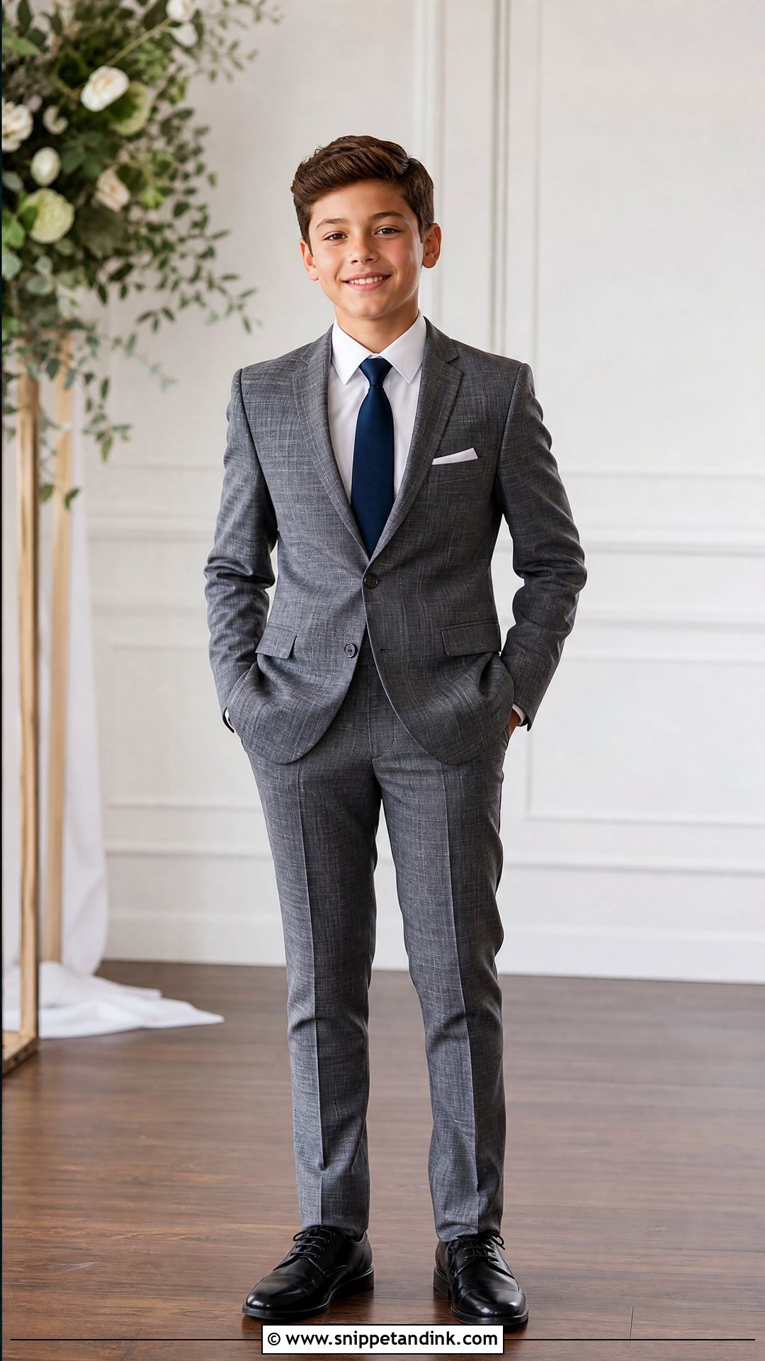 Plaid Suit Wedding Outfit - Snippet and Ink - 25 Boys Outfits for Wedding