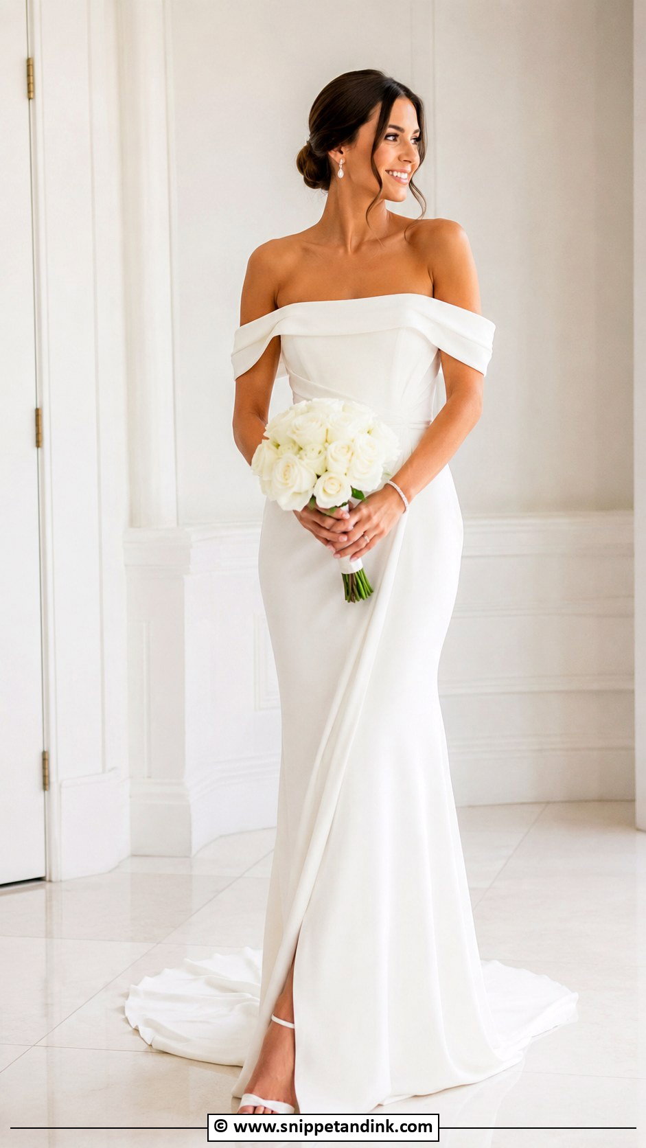 Plain Strapless Wedding Dress - Snippet and Ink - 30 Plain Wedding Dress Ideas