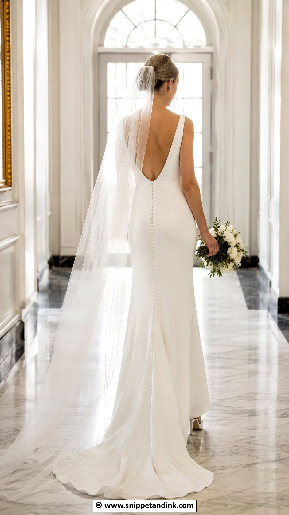 Plain Wedding Dress With Buttons - Snippet and Ink - 30 Plain Wedding Dress Ideas