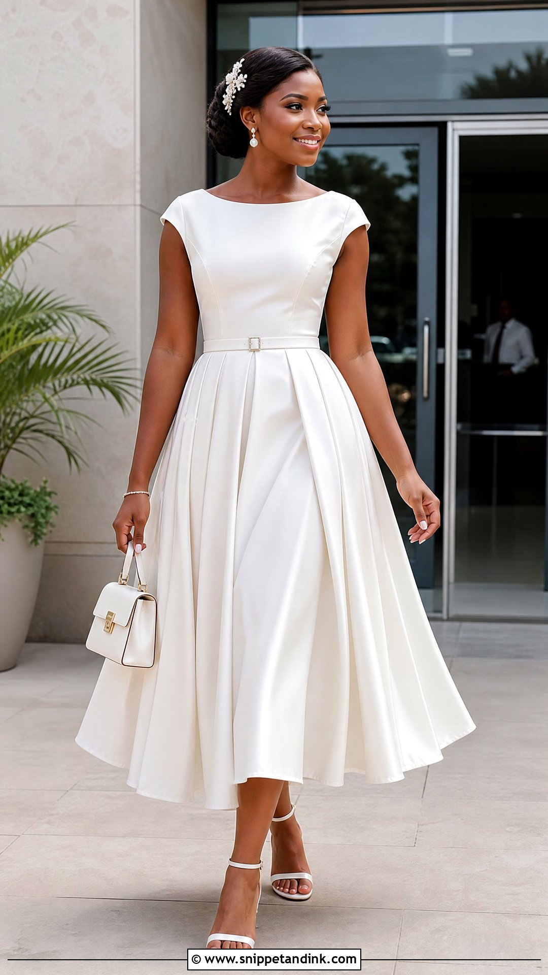Pleated Court Wedding Dress - Snippet and Ink - 25 Court Wedding Dress in Nigeria Ideas