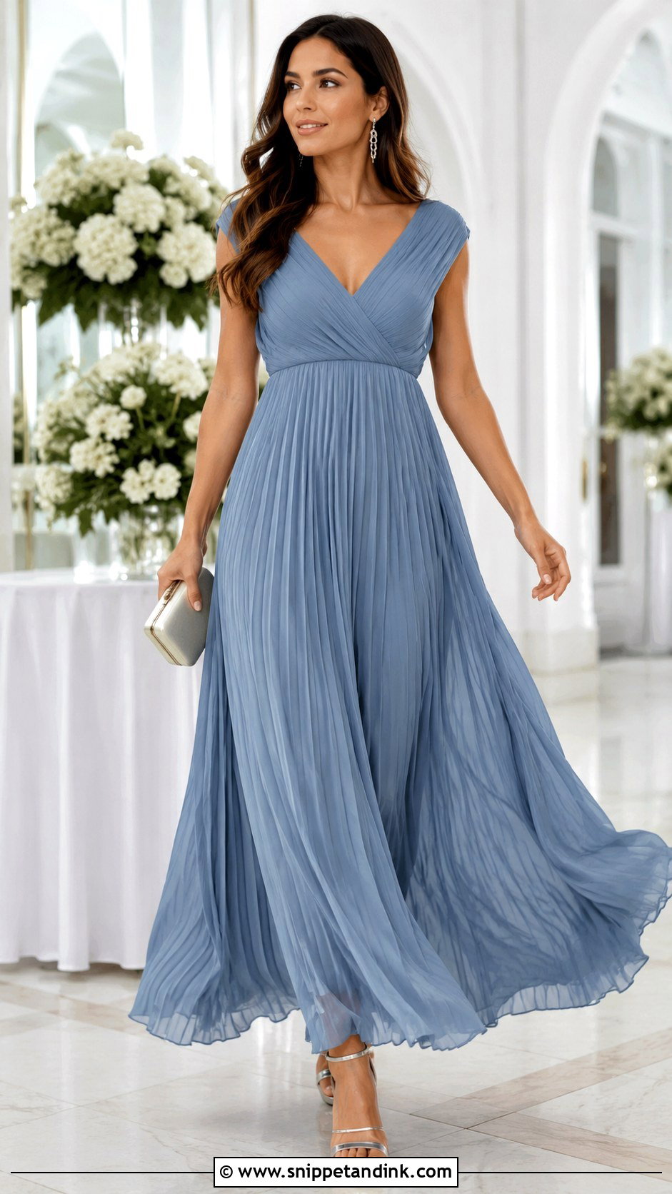 Pleated Gown Outfit - Snippet and Ink - 20 Dream Gown Ideas