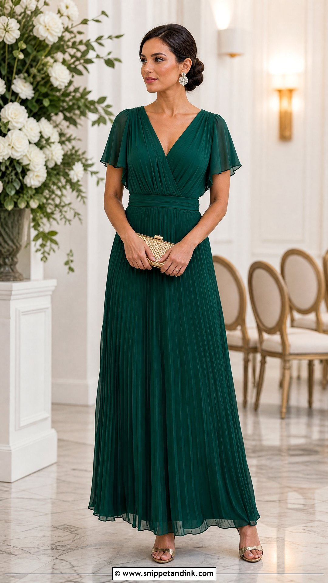 Pleated Maxi Holy Matrimony Dress - Snippet and Ink - 25 Holy Matrimony Dress Ideas