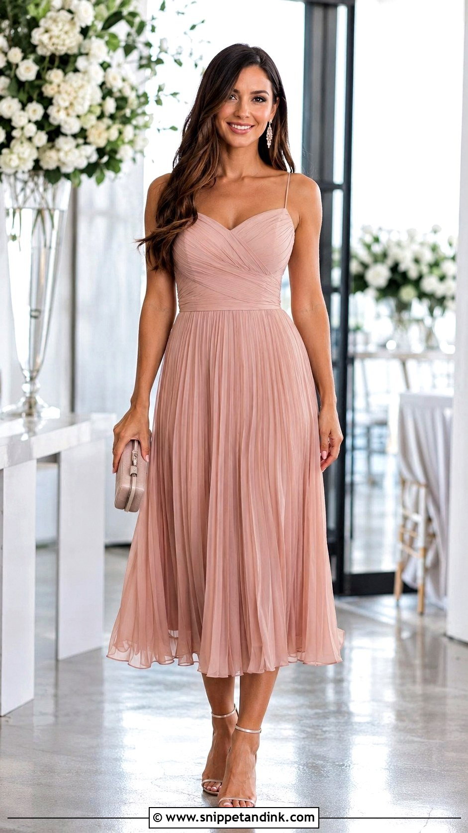 Pleated Wedding Frock - Snippet and Ink - 25 Wedding Frocks Ideas