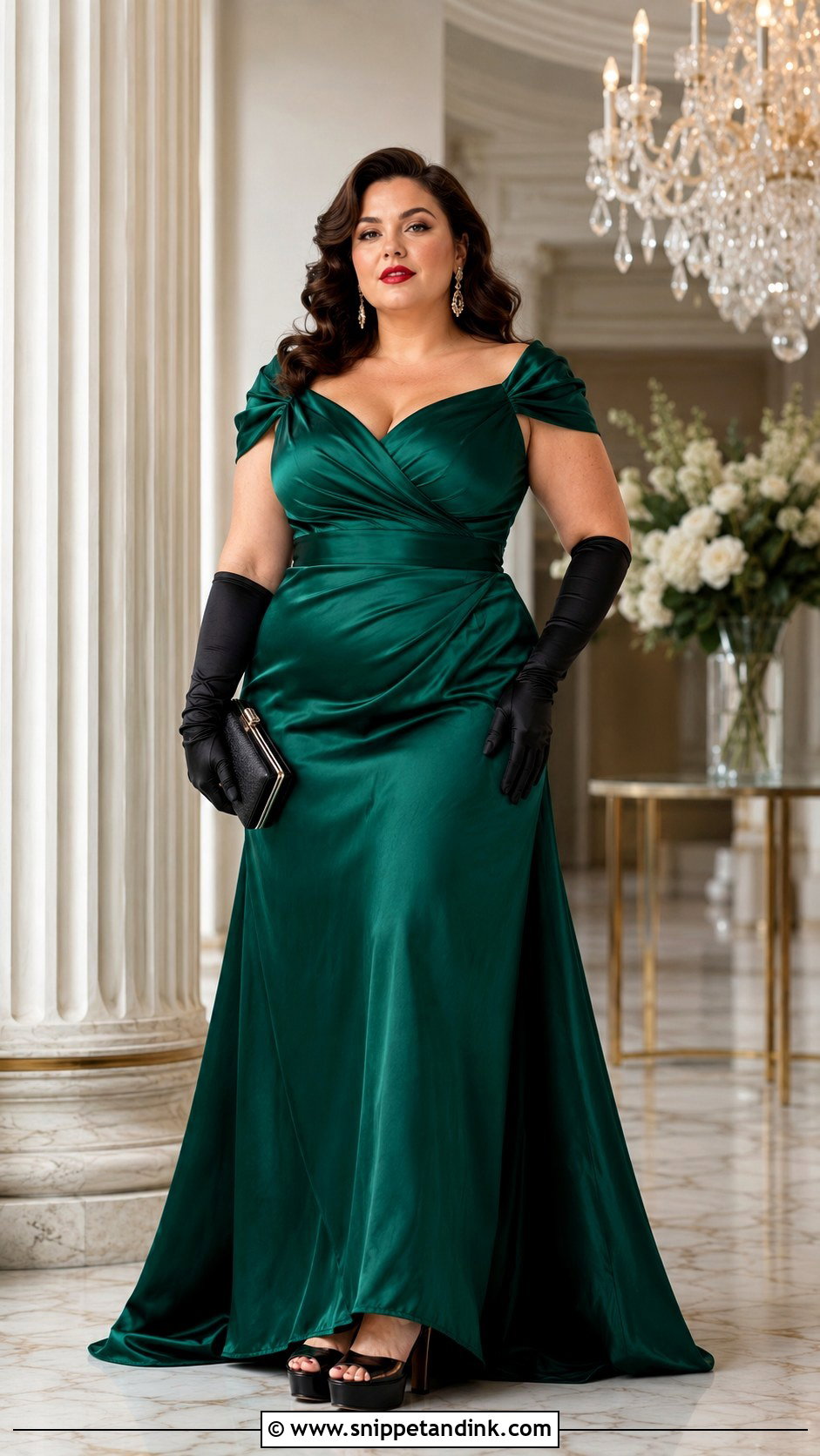 Plus Size 1940s Ball Gown - Snippet and Ink - 20 1940S Ball Gown Ideas