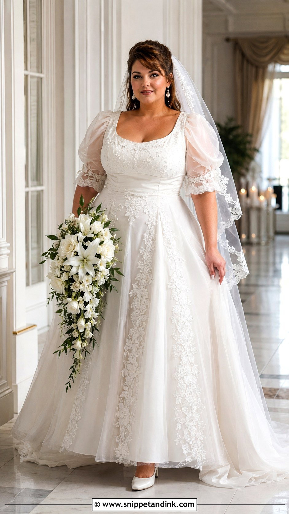 Plus Size 1982 Wedding Dress - Snippet and Ink - 20 1982 Wedding Dresses