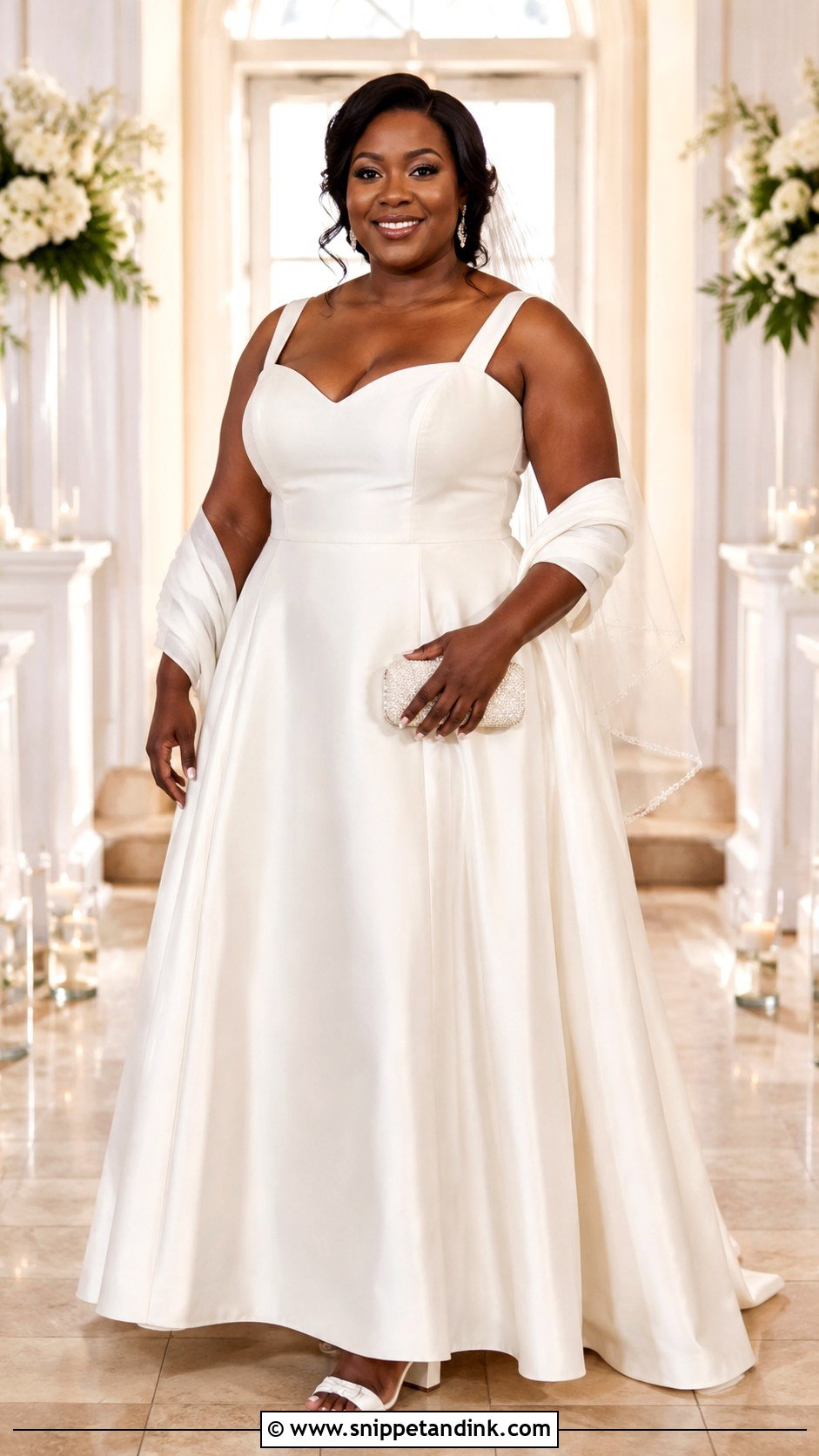 Plus Size A Line Bridal Package - Snippet and Ink - 20 Bridal Package Ideas