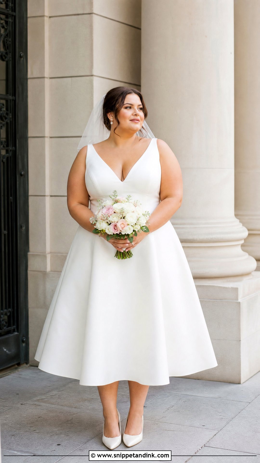 Plus Size A Line Civil Wedding Dress - Snippet and Ink - 25 Civil Wedding Dresses Plus Size