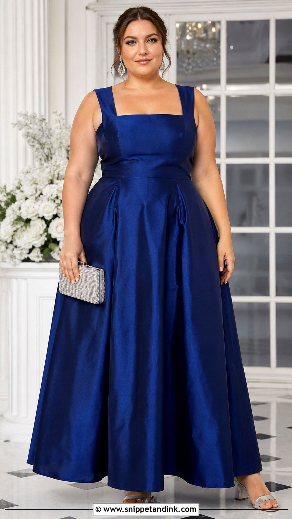 Plus Size A Line Taffeta Gown - Snippet and Ink - 20 Taffeta Gown Ideas