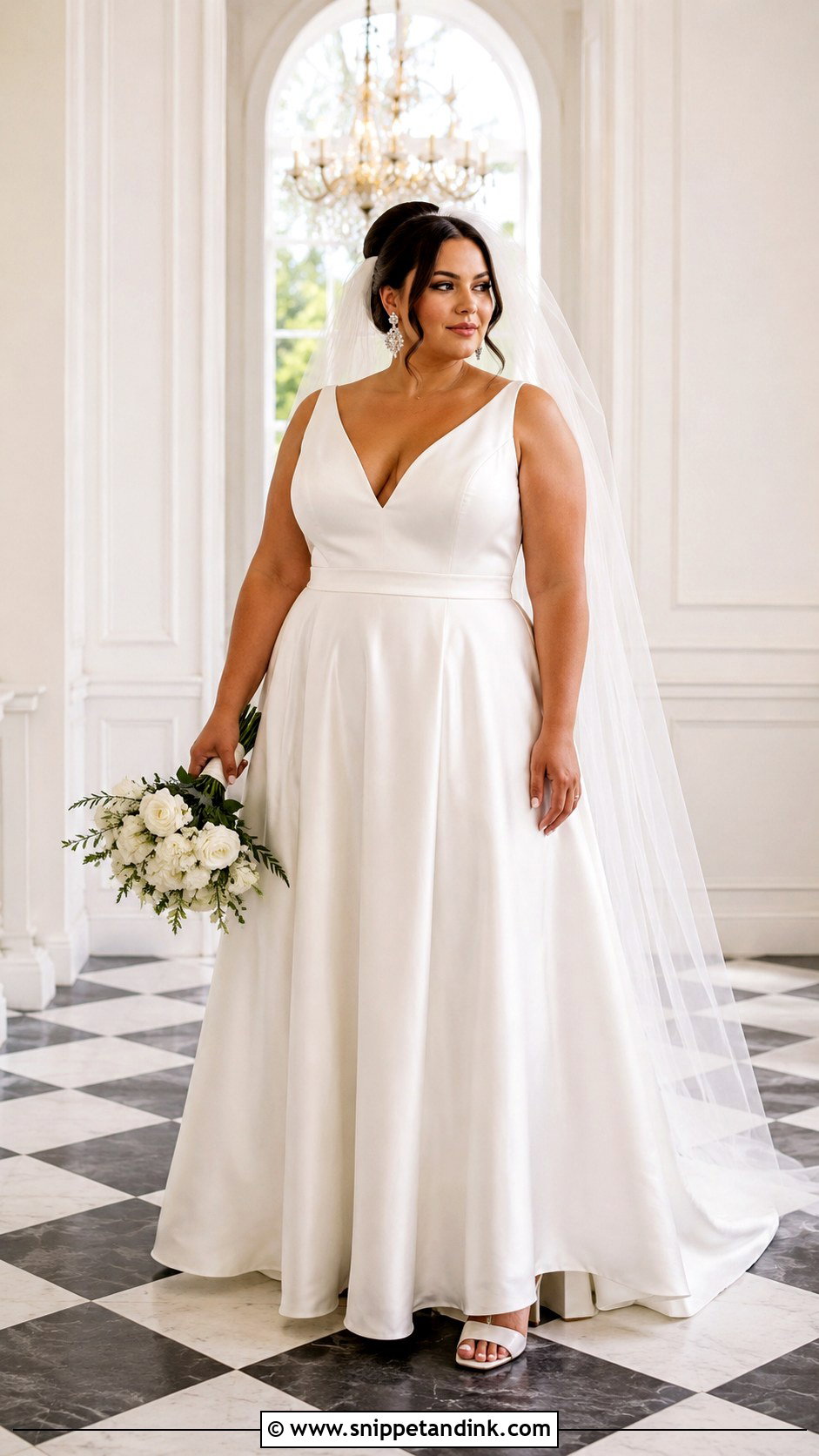 Plus Size A Line Wedding Dress - Snippet and Ink - 20 Align Wedding Dress Ideas