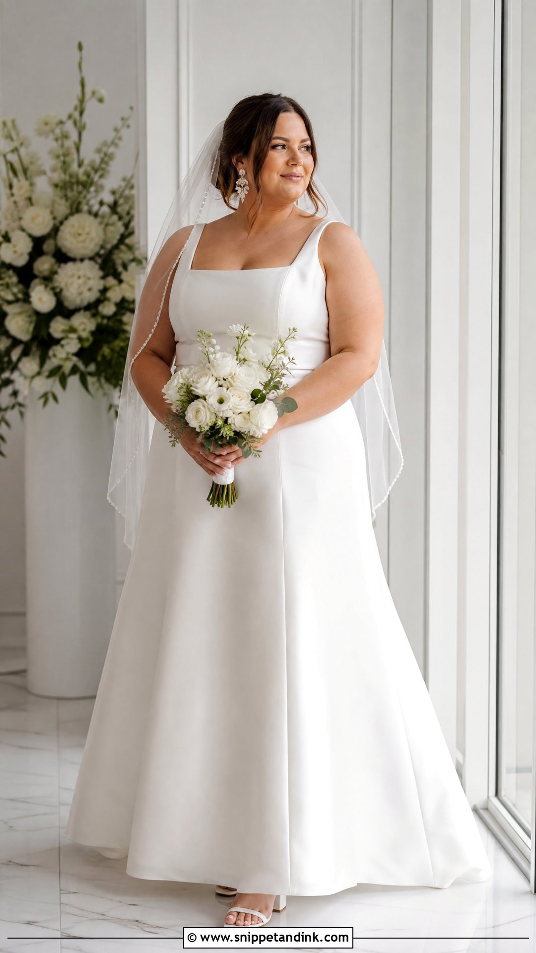 Plus Size A Line Wedding Dress - Snippet and Ink - 20 Said Yes to the Dress Ideas