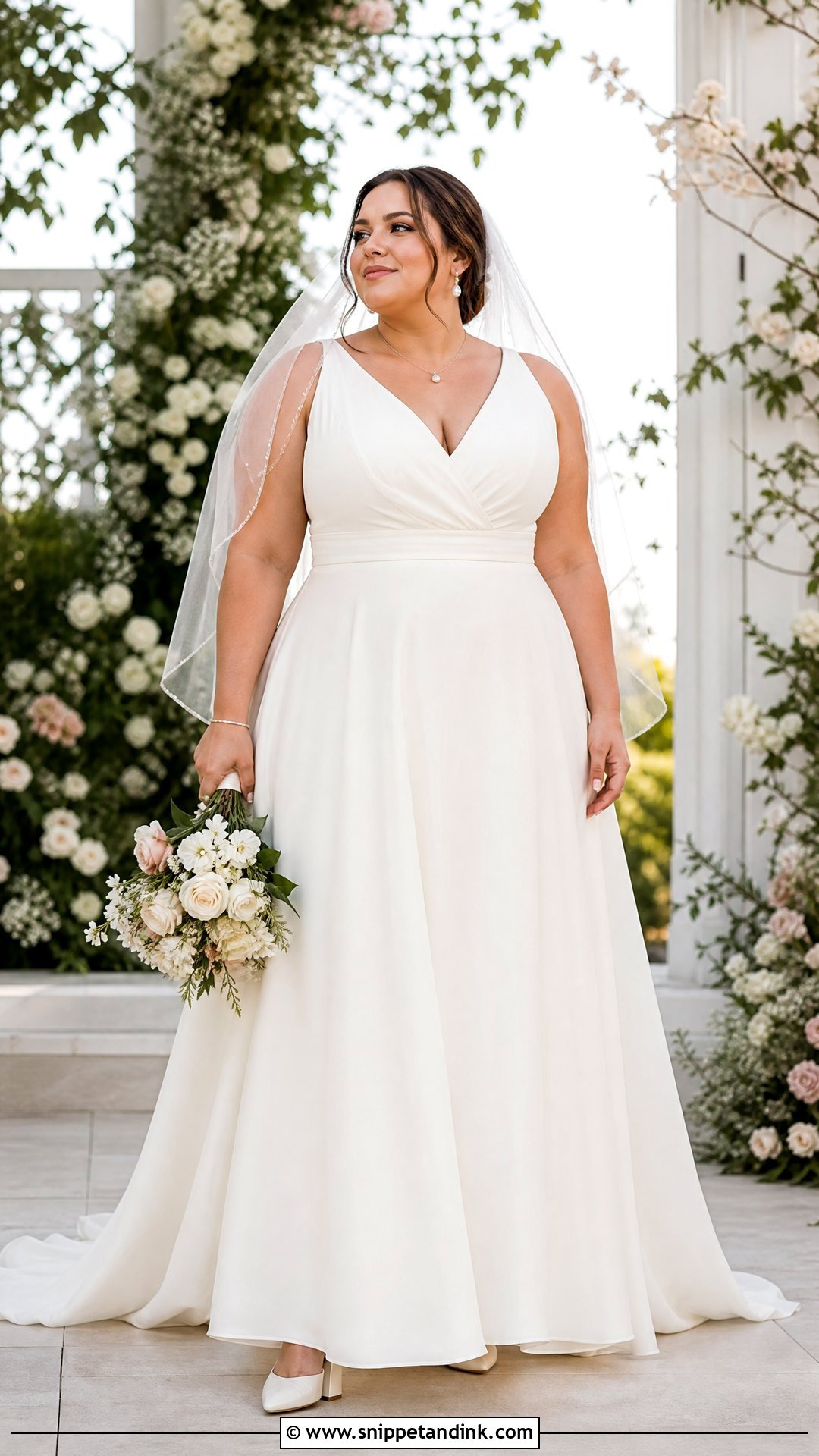 Plus Size A Line Wedding Dress - Snippet and Ink - 20 Wedding Dress for Plus Size Ideas