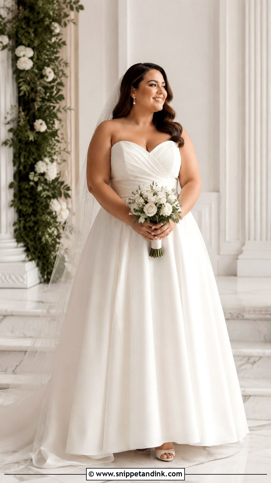 Plus Size A Line Wedding Dress - Snippet and Ink - 25 Wedding Dresses Curvy Bride