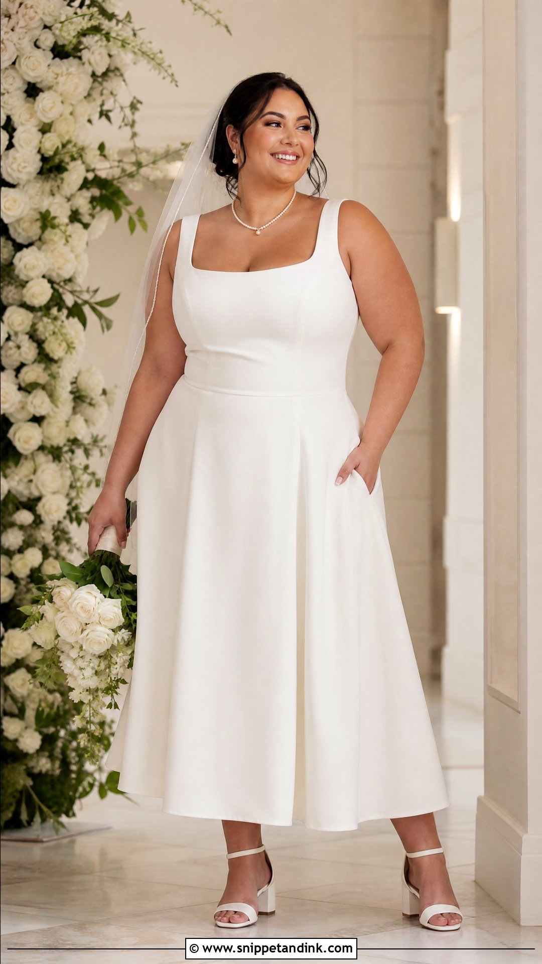 Plus Size A Line Wedding Dress No Train - Snippet and Ink - 20 Wedding Dress No Train Ideas