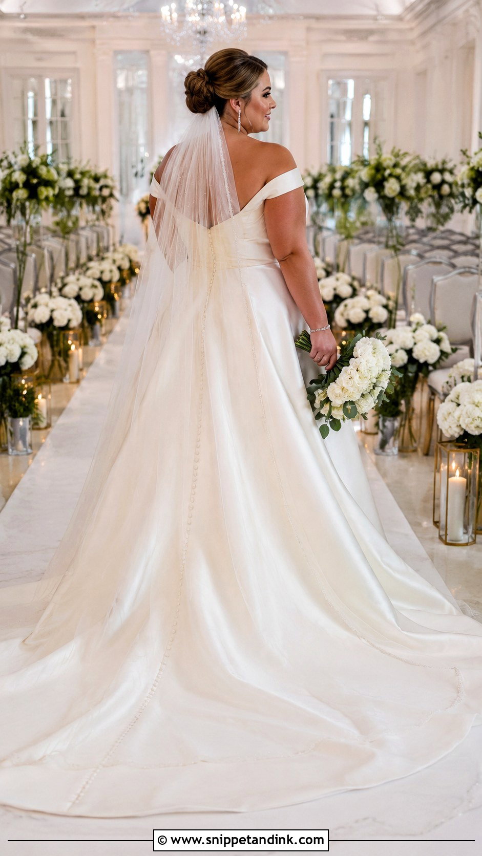 Plus Size A Line Wedding Dress With Train - Snippet and Ink - 20 A Line Wedding Dress Plus Size Ideas