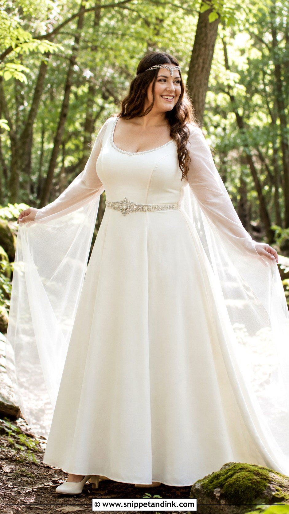 Plus Size Arwen Wedding Dress - Snippet and Ink - 20 Arwen Wedding Dress Ideas