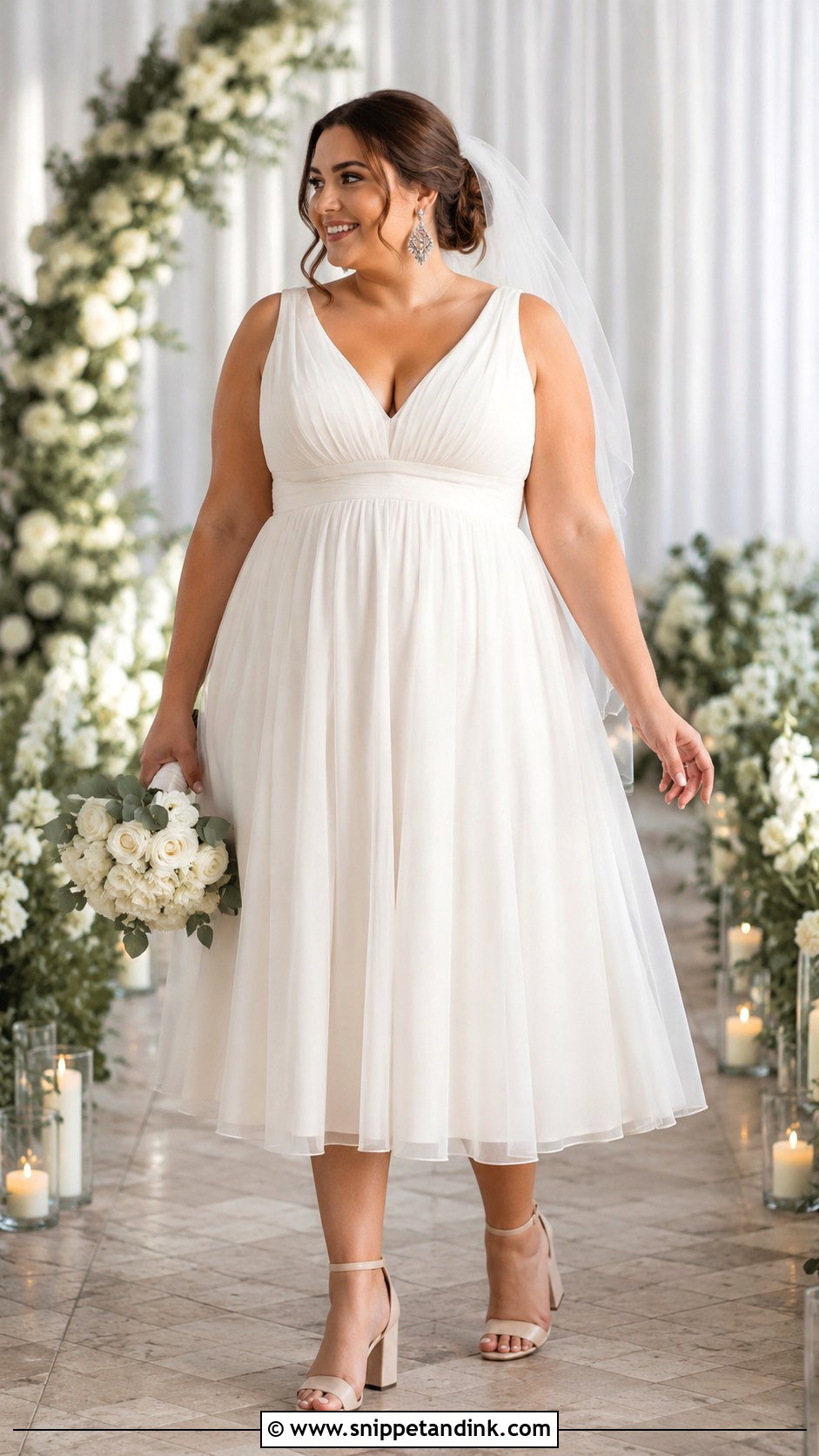 Plus Size Baby Doll Wedding Dress - Snippet and Ink - 20 Baby Doll Wedding Dress Ideas