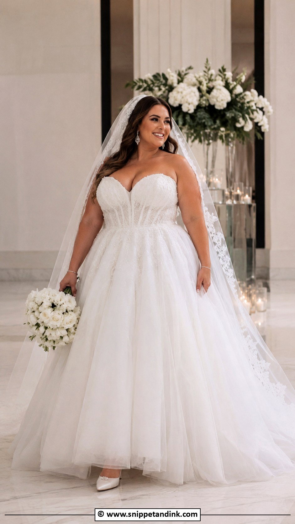 Plus Size Ball Gown Wedding Dress - Snippet and Ink - 30 Wedding Dress Plus Size Ideas