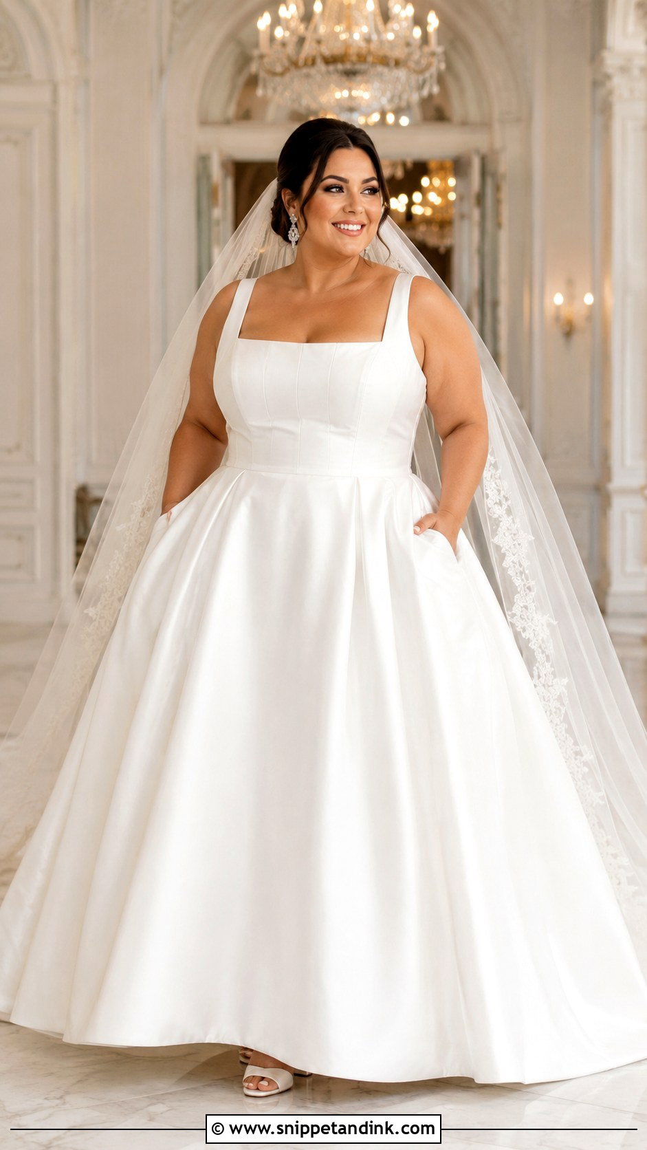 Plus Size Ball Gown Wedding Dress - Snippet and Ink - 20 Grand Wedding Dress Ideas