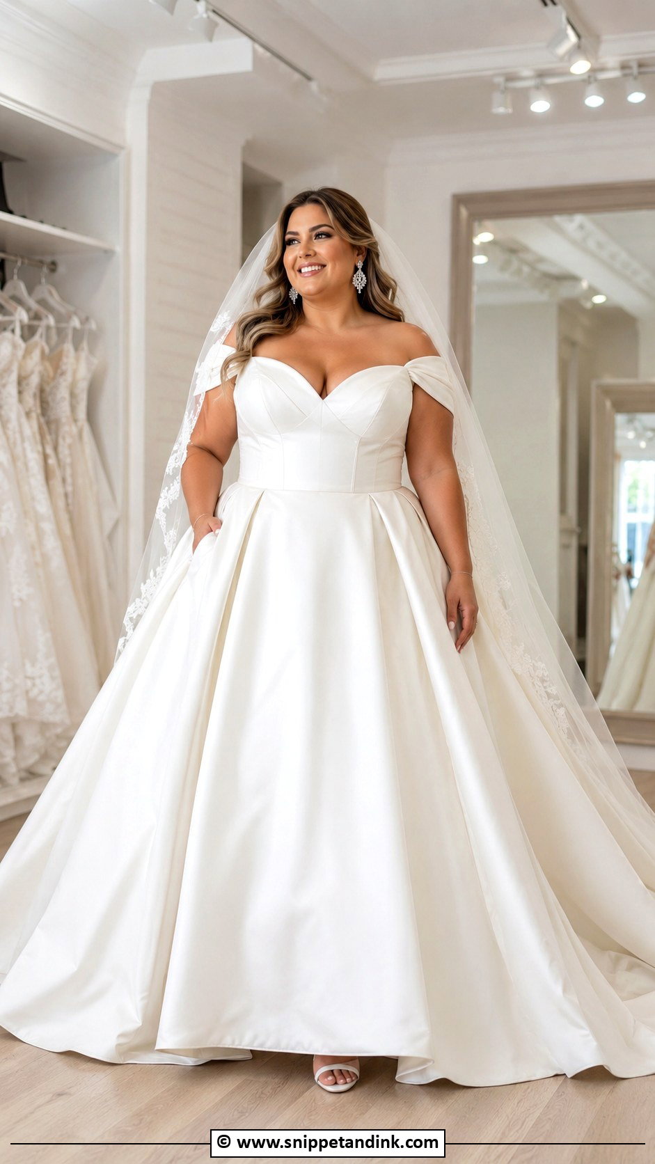 Plus Size Ball Gown Wedding Dress - Snippet and Ink - 30 Ball Gowns Wedding