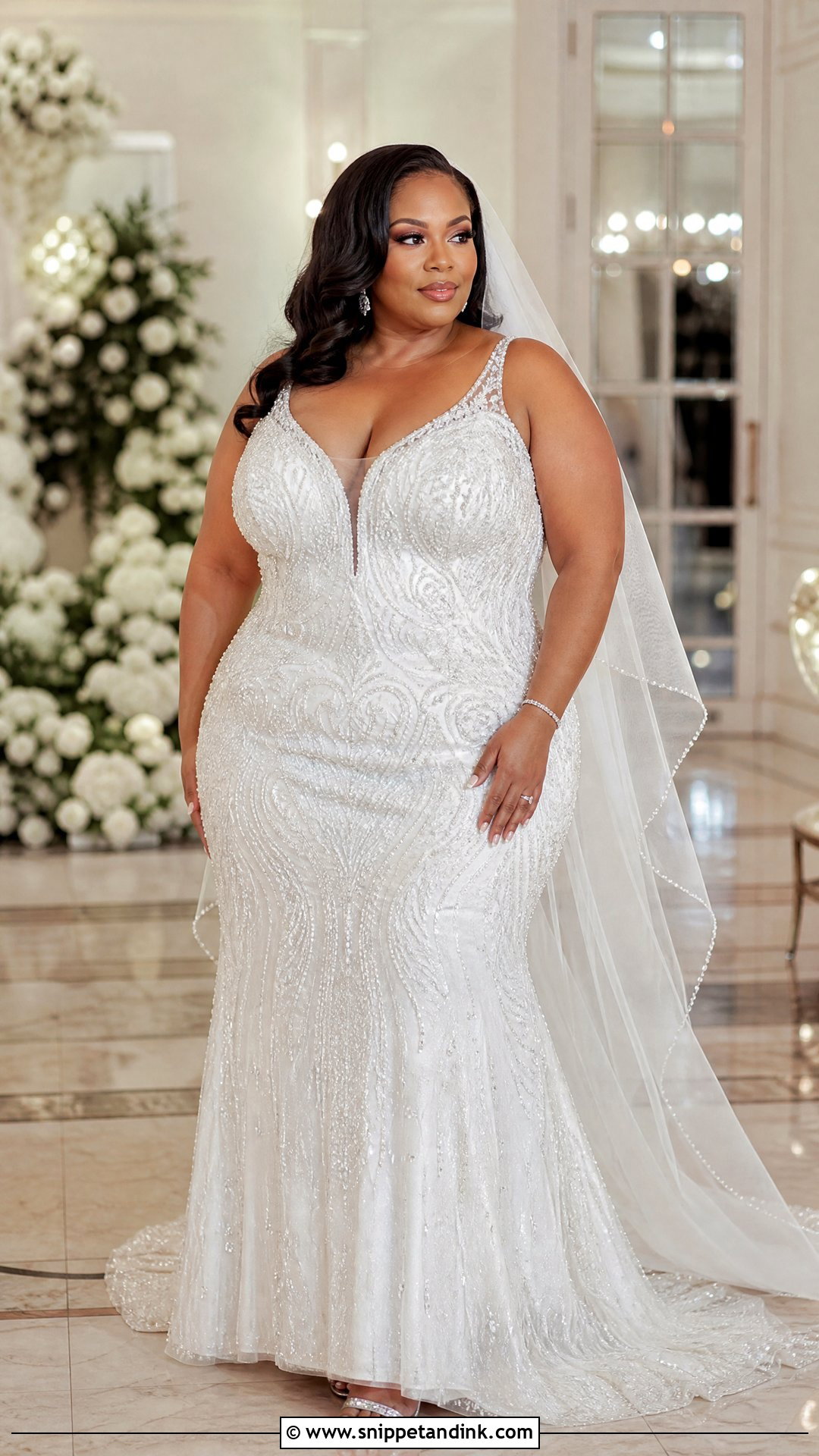 Plus Size Beaded Wedding Dress - Snippet and Ink - 25 Plus Size Wedding Dresses Curvy Bride