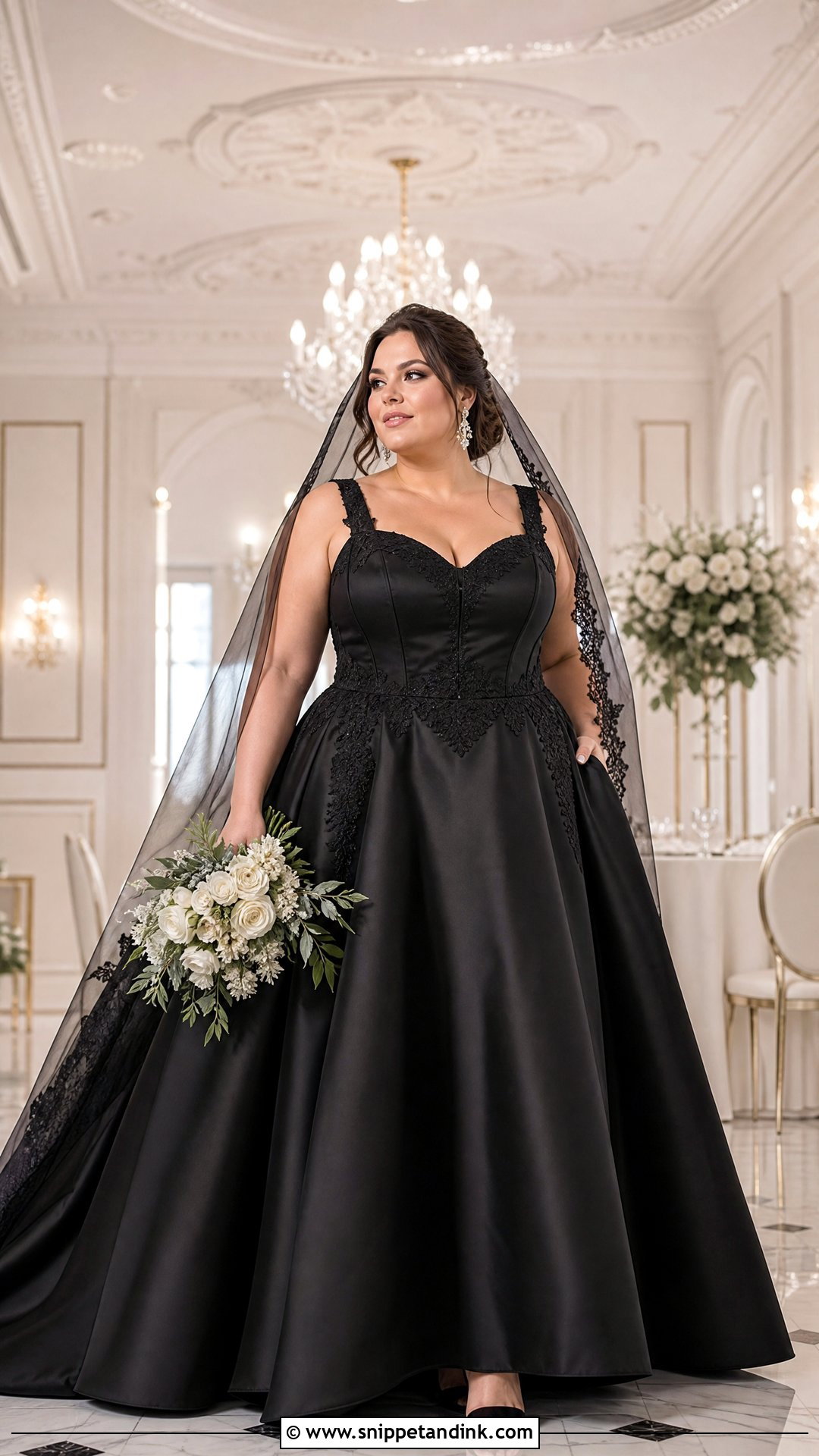 Plus Size Black Princess Wedding Dress - Snippet and Ink - 20 Princess Wedding Dresses Black