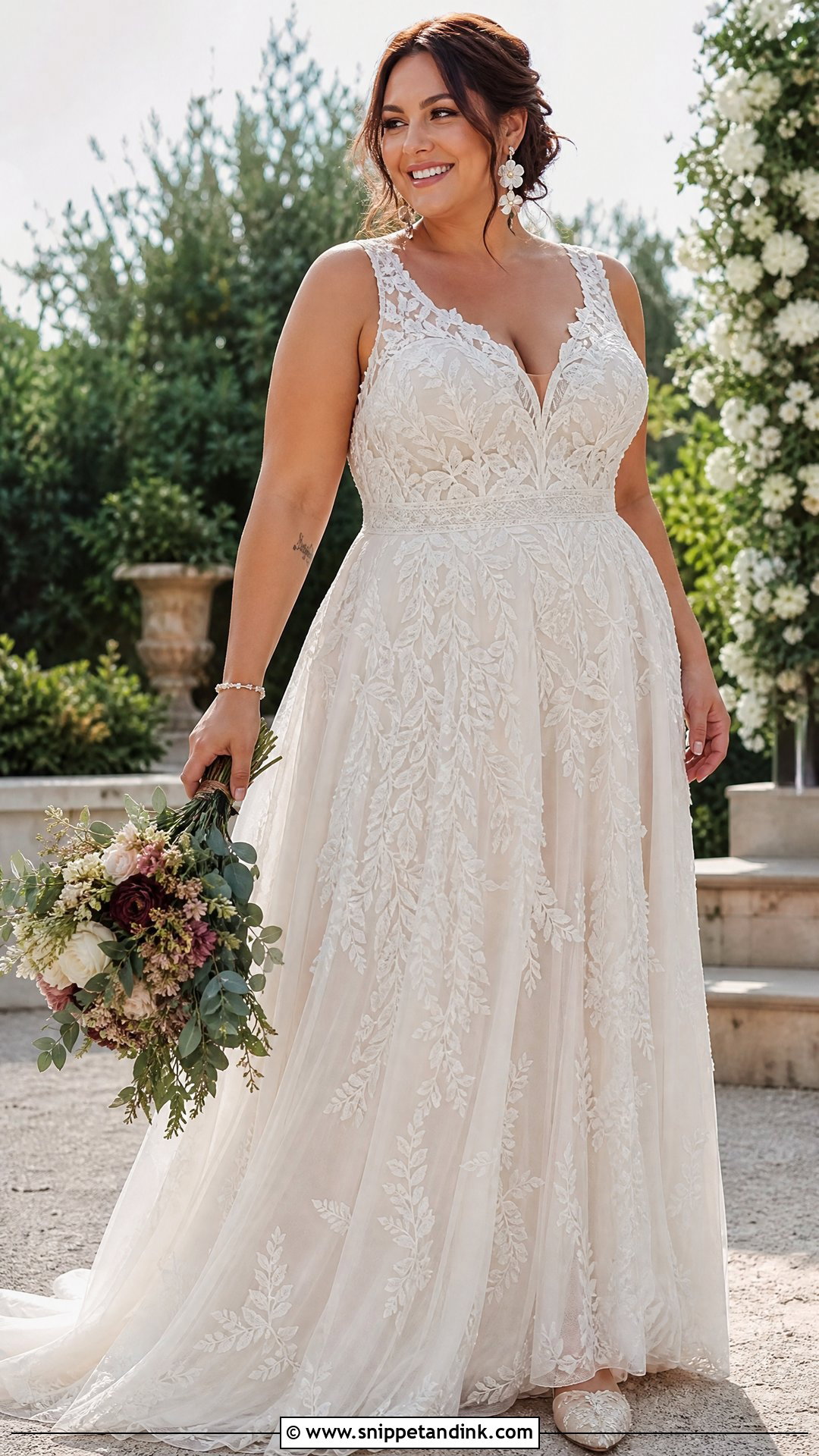 Plus Size Bohemian Wedding Dress - Snippet and Ink - 20 Hippie Wedding Dress Bohemian Ideas