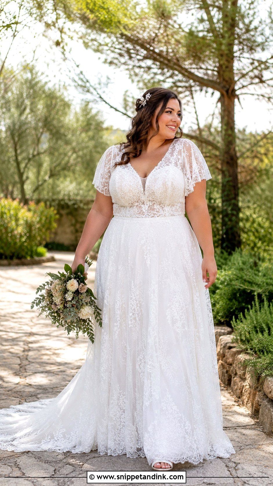 Plus Size Boho Wedding Dress - Snippet and Ink - 25 Wedding Dresses Curvy Bride