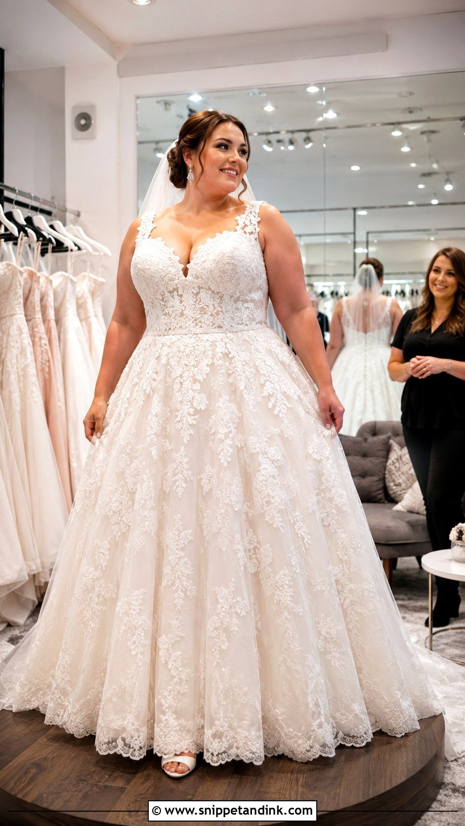 Plus Size Bridal Boutique - Snippet and Ink - 20 Bridal Store Ideas