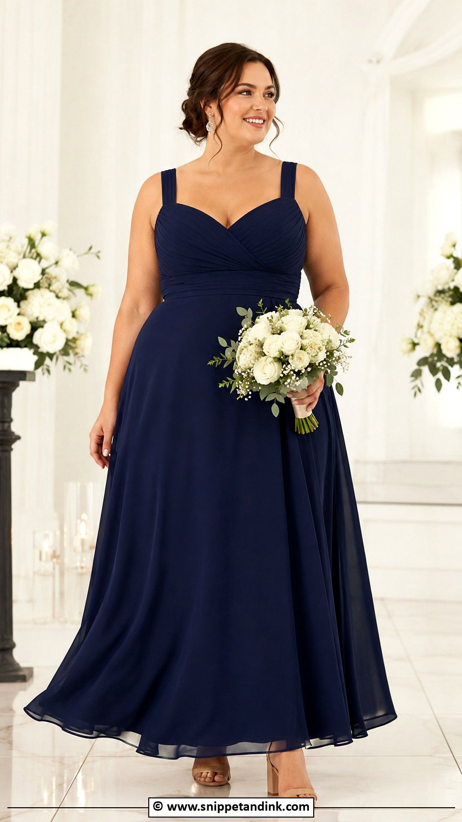 Plus Size Bridal Party Dress - Snippet and Ink - 30 Bridal Party Dresses