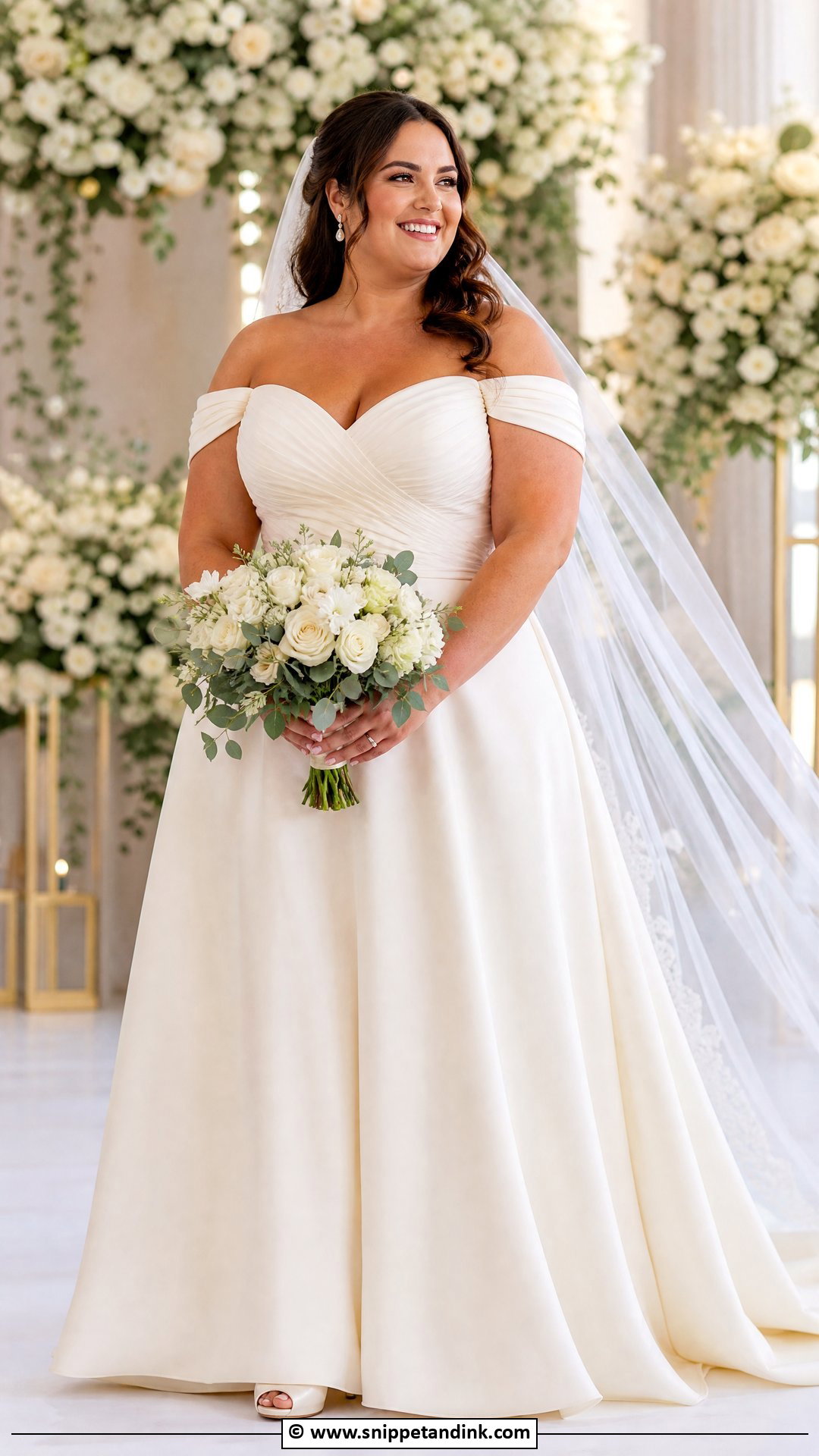 Plus Size Bride Dress - Snippet and Ink - 35 Bride Dress Ideas