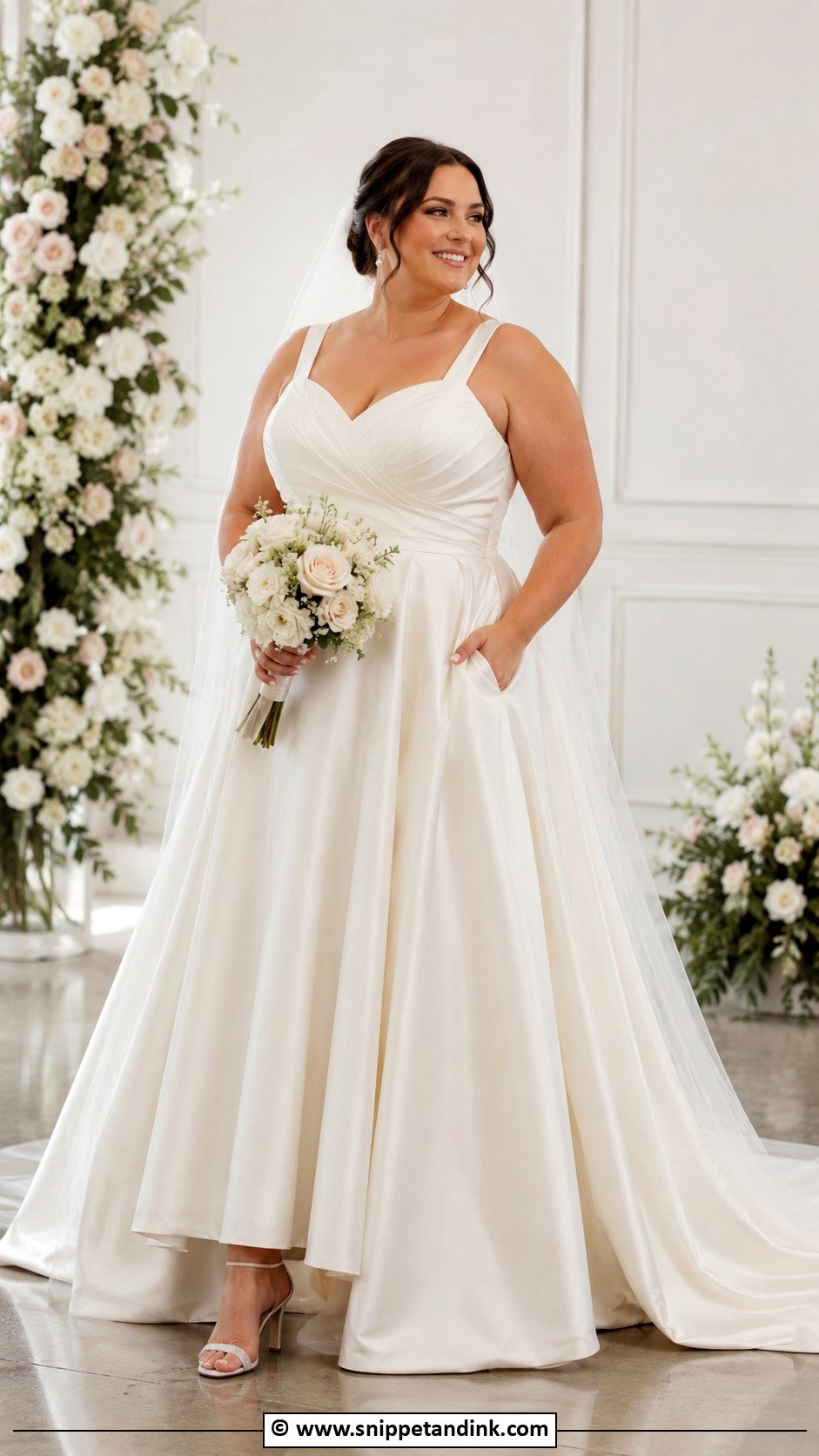 Plus Size Bride Dress - Snippet and Ink - 30 Brides Dresses