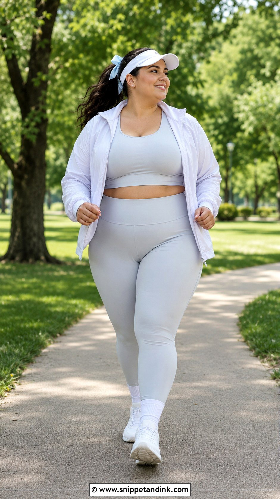 Plus Size Bride Running Outfit - Snippet and Ink - 20 Bride Running Ideas