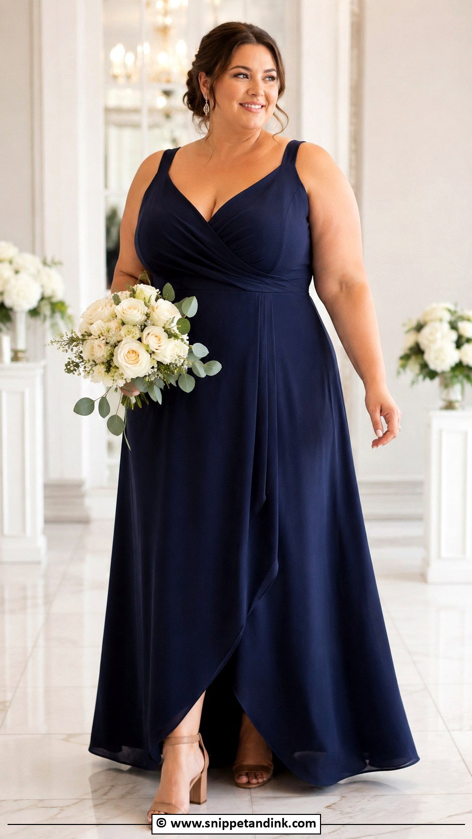 Plus Size Bridesmaid Dress - Snippet and Ink - 30 Brides Maids Dresses