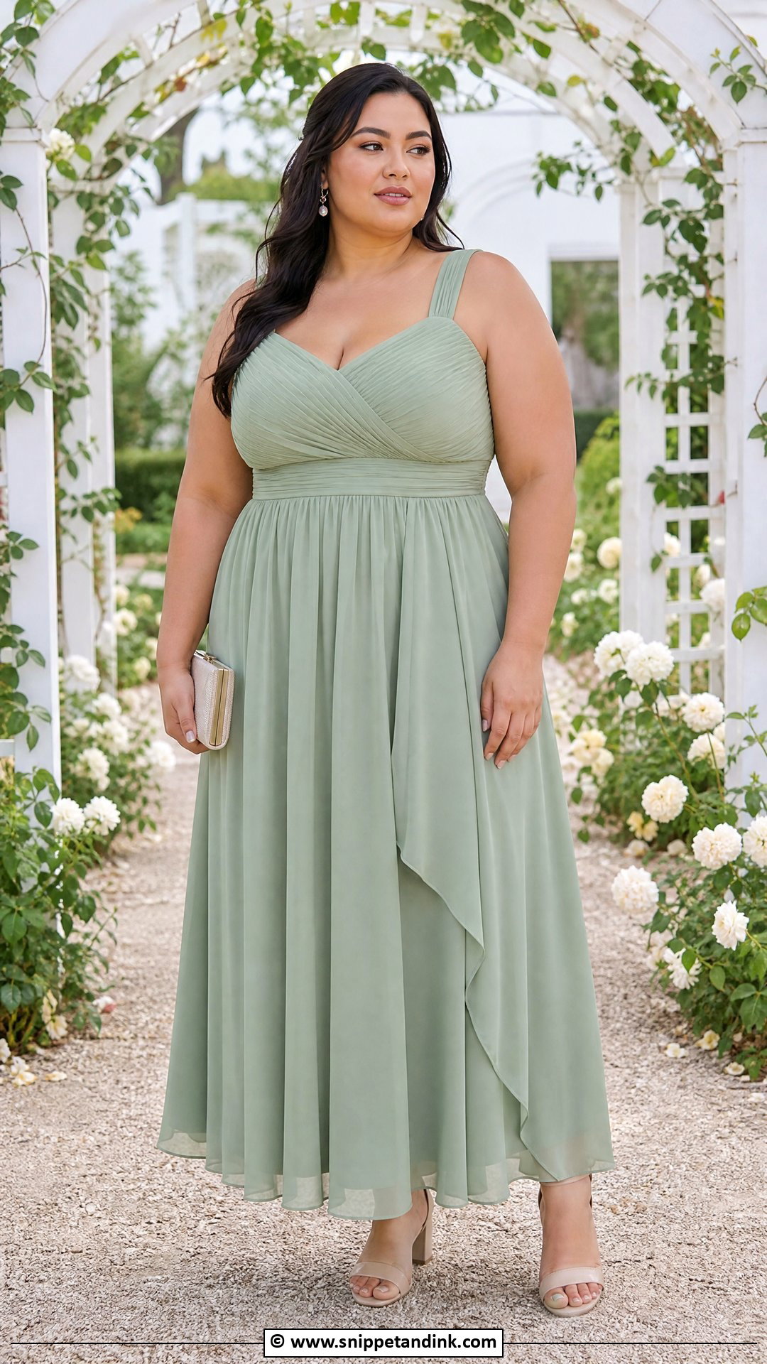 Plus Size Bridesmaid Dress - Snippet and Ink - 30 Wedding Party Dresses