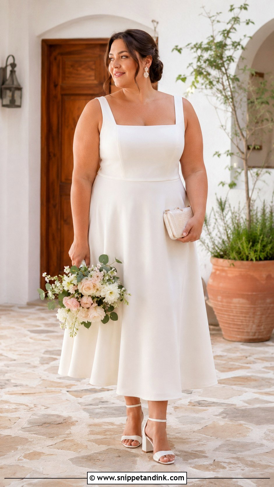 Plus Size Casual Wedding Dress - Snippet and Ink - 20 Casual Wedding Dresses