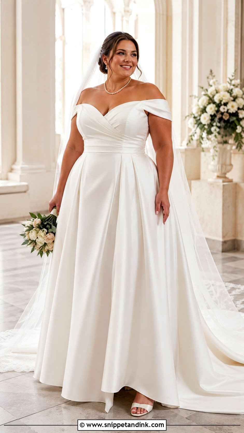 Plus Size Cathedral Wedding Dress - Snippet and Ink - 30 Cathedral Wedding Dress Ideas