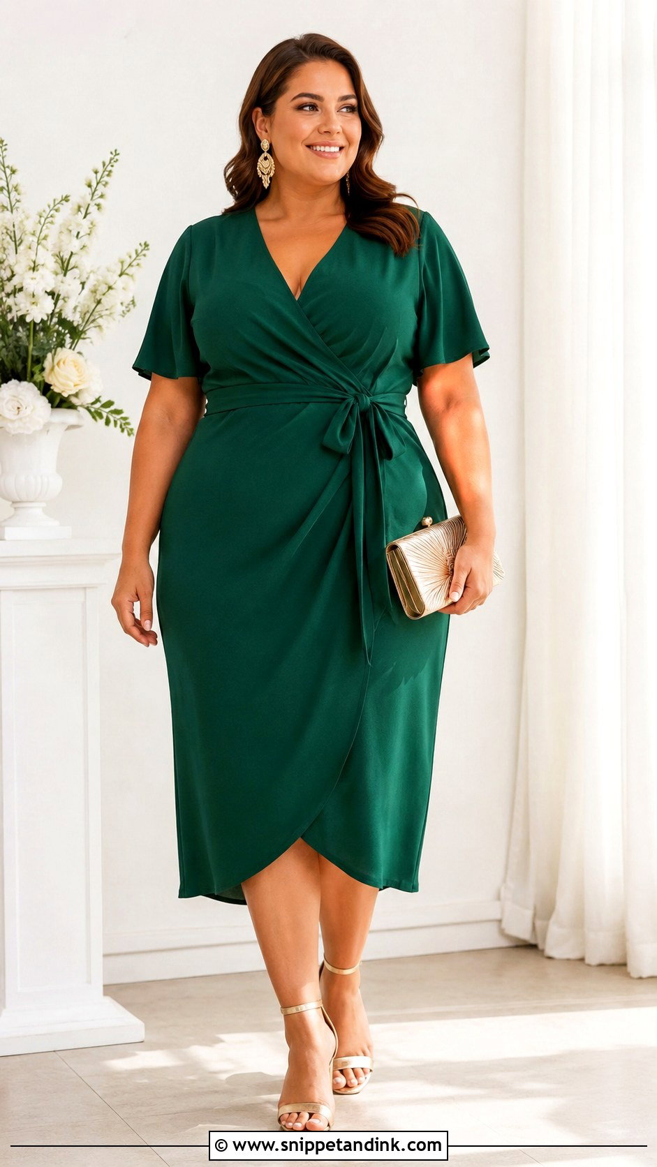 Plus Size Ceremony Dress - Snippet and Ink - 30 Ceremony Dress Ideas