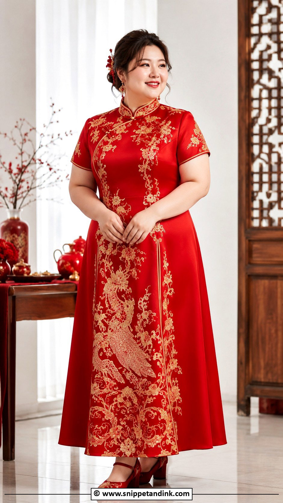 Plus Size Chinese Wedding Dress - Snippet and Ink - 30 Chinese Wedding Dress Ideas