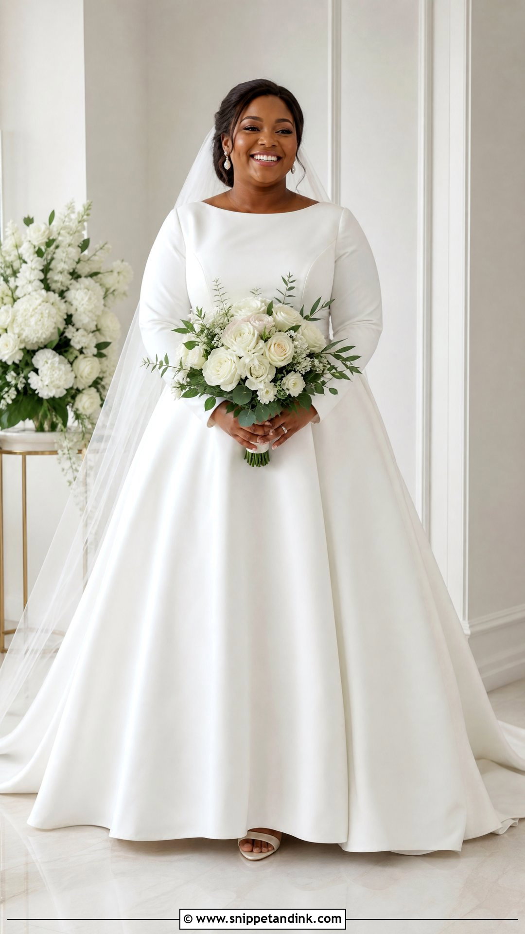 Plus Size Christian Bride Gown - Snippet and Ink - 25 Christian Bride Gowns