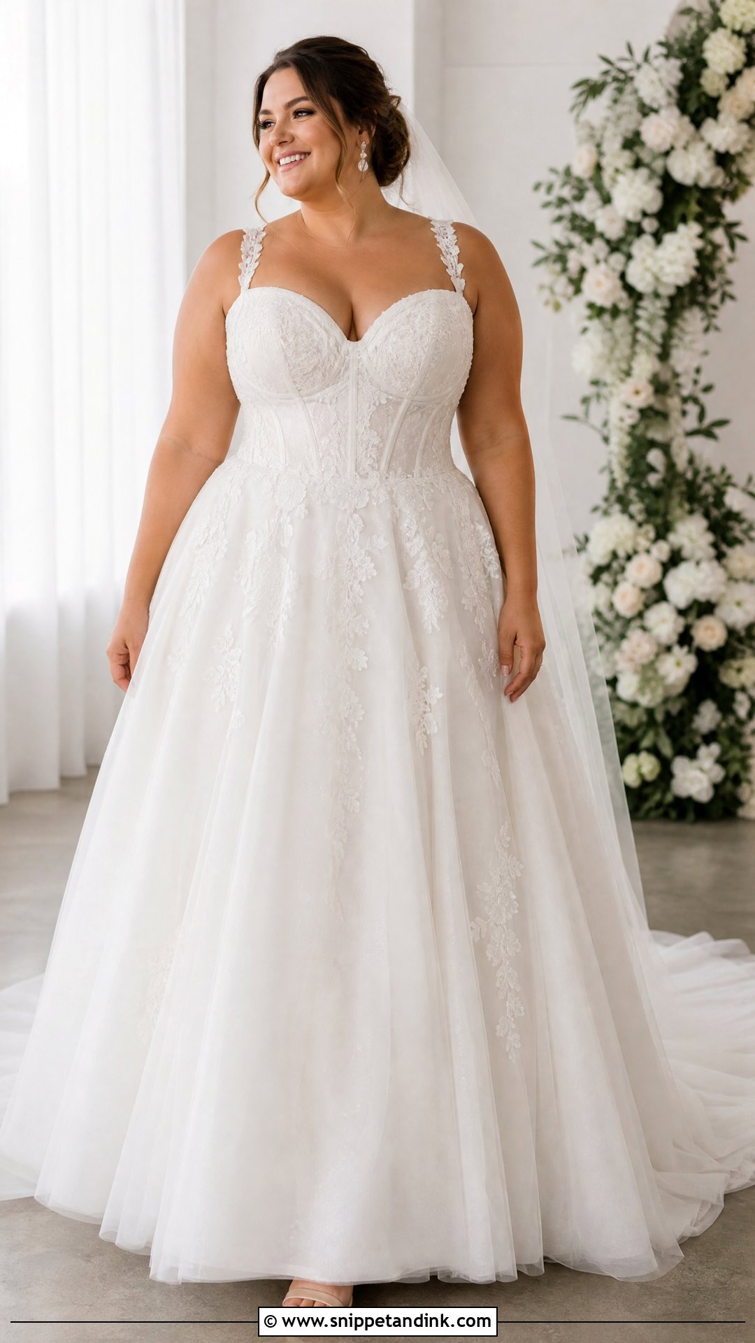 Plus Size Corset Wedding Dress - Snippet and Ink - 20 Wedding Dress Hourglass Shape Ideas