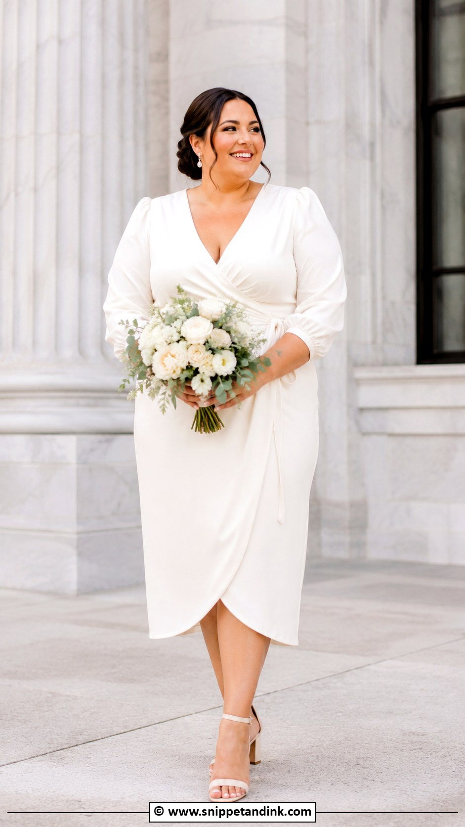 Plus Size Court Wedding Dress - Snippet and Ink - 30 Court Wedding Dress Ideas
