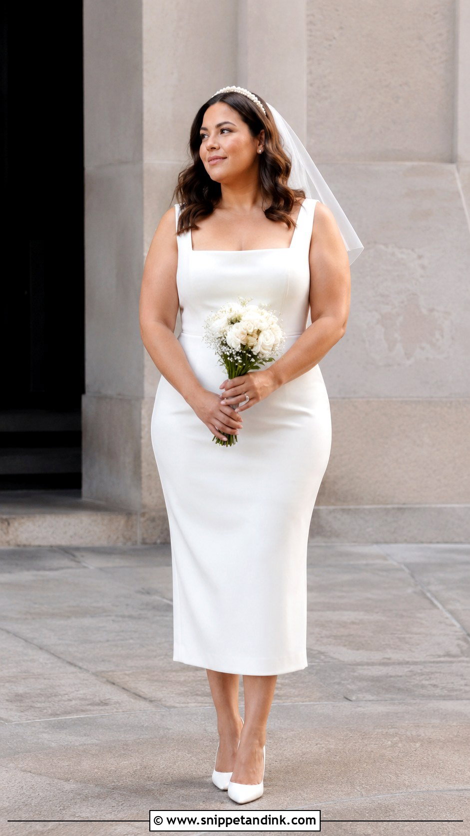 Plus Size Courthouse Wedding Dress - Snippet and Ink - 25 Wedding Dresses Curvy Bride