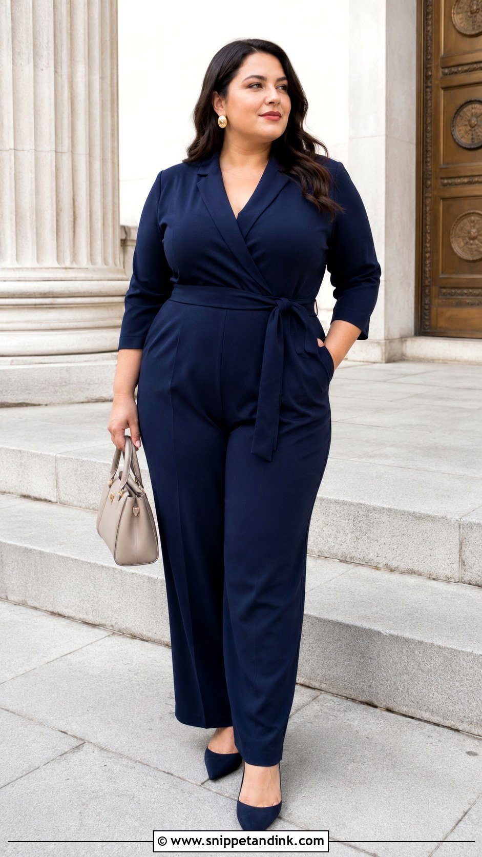 Plus Size Courthouse Wedding Outfit - Snippet and Ink - 25 Plus Size Wedding Outfits