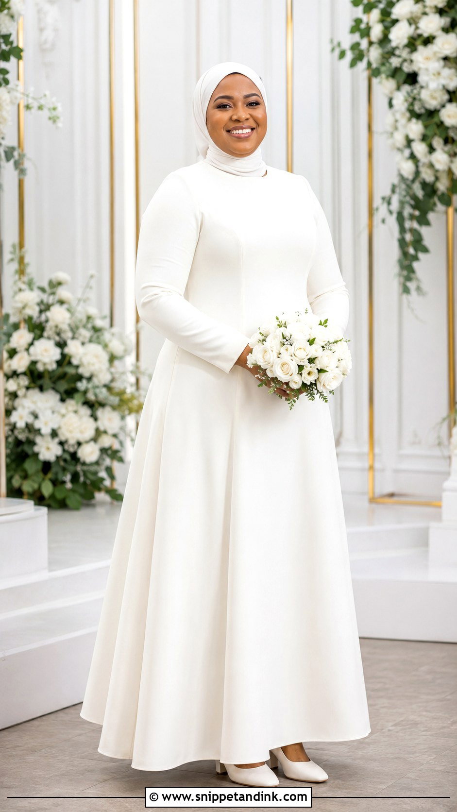 Plus Size Deeper Life Wedding Gown - Snippet and Ink - 20 Deeper Life Wedding Gowns