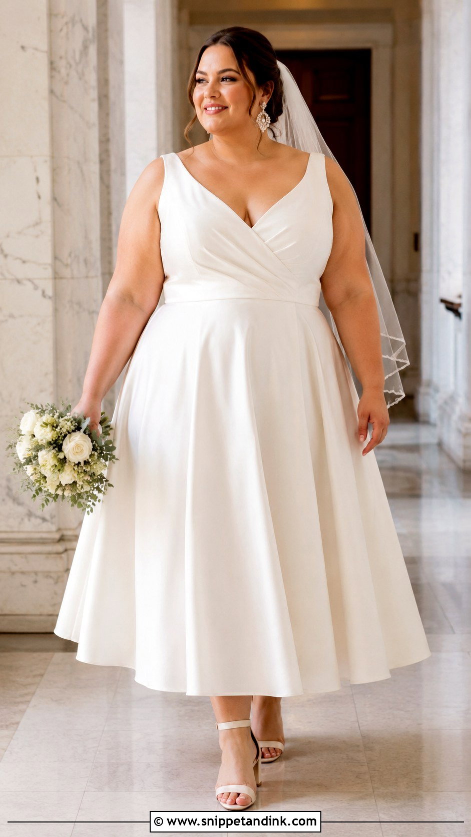 Plus Size Elopement Wedding Dress - Snippet and Ink - 20 Elopment Wedding Dress Ideas