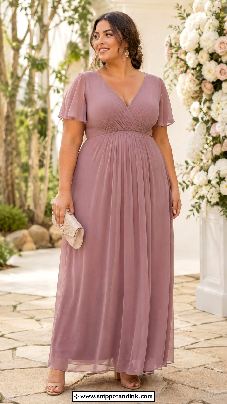 Plus Size Empire Waist Dress For Wedding - Snippet and Ink - 25 Plus Size Dresses to Wear to a Wedding