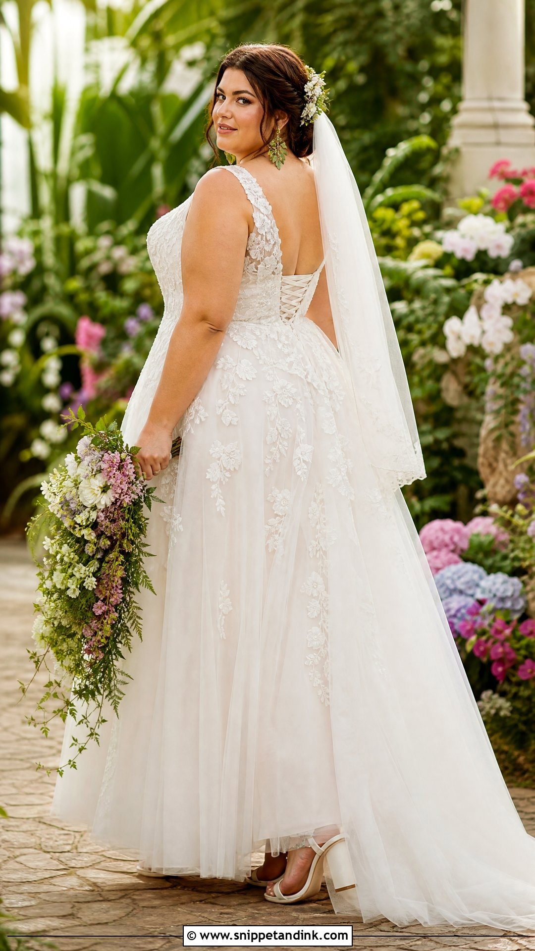 Plus Size Fairy Garden Wedding Dress - Snippet and Ink - 20 Fairy Garden Wedding Dress Ideas