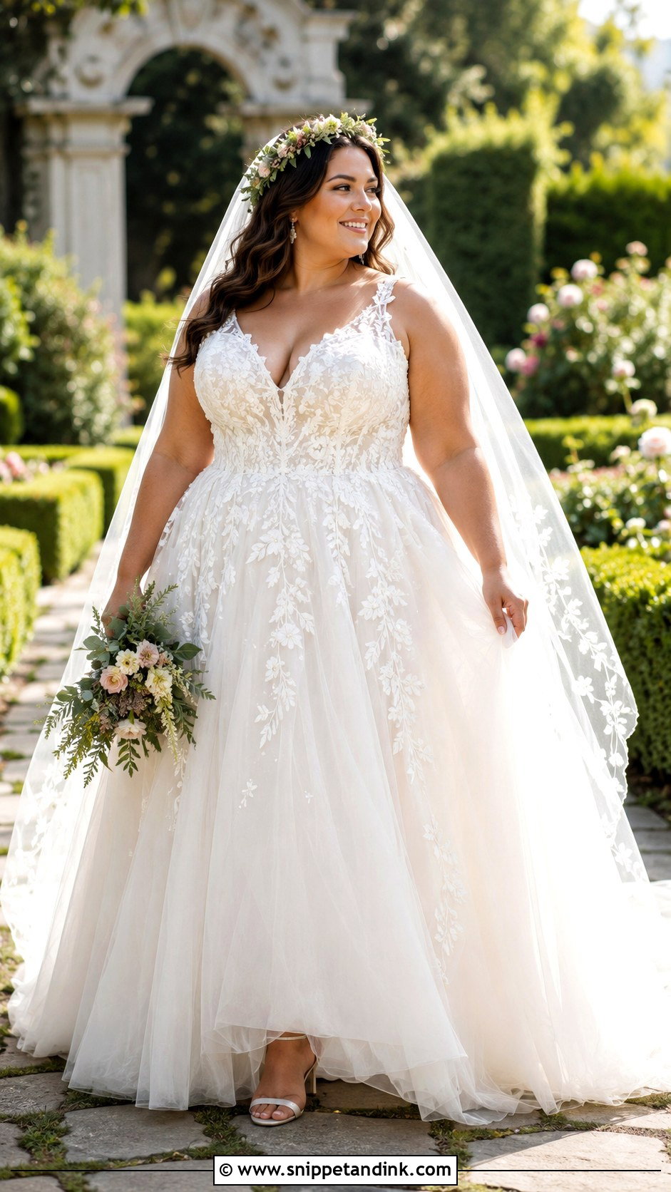 Plus Size Fairy Queen Wedding Dress - Snippet and Ink - 20 Fairy Queen Wedding Dress Ideas