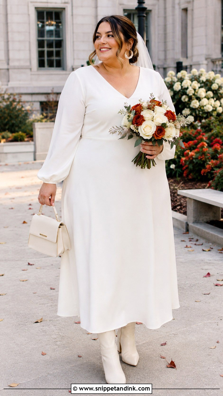 Plus Size Fall Casual Wedding Dress - Snippet and Ink - 20 Fall Wedding Dress Plus Size Ideas