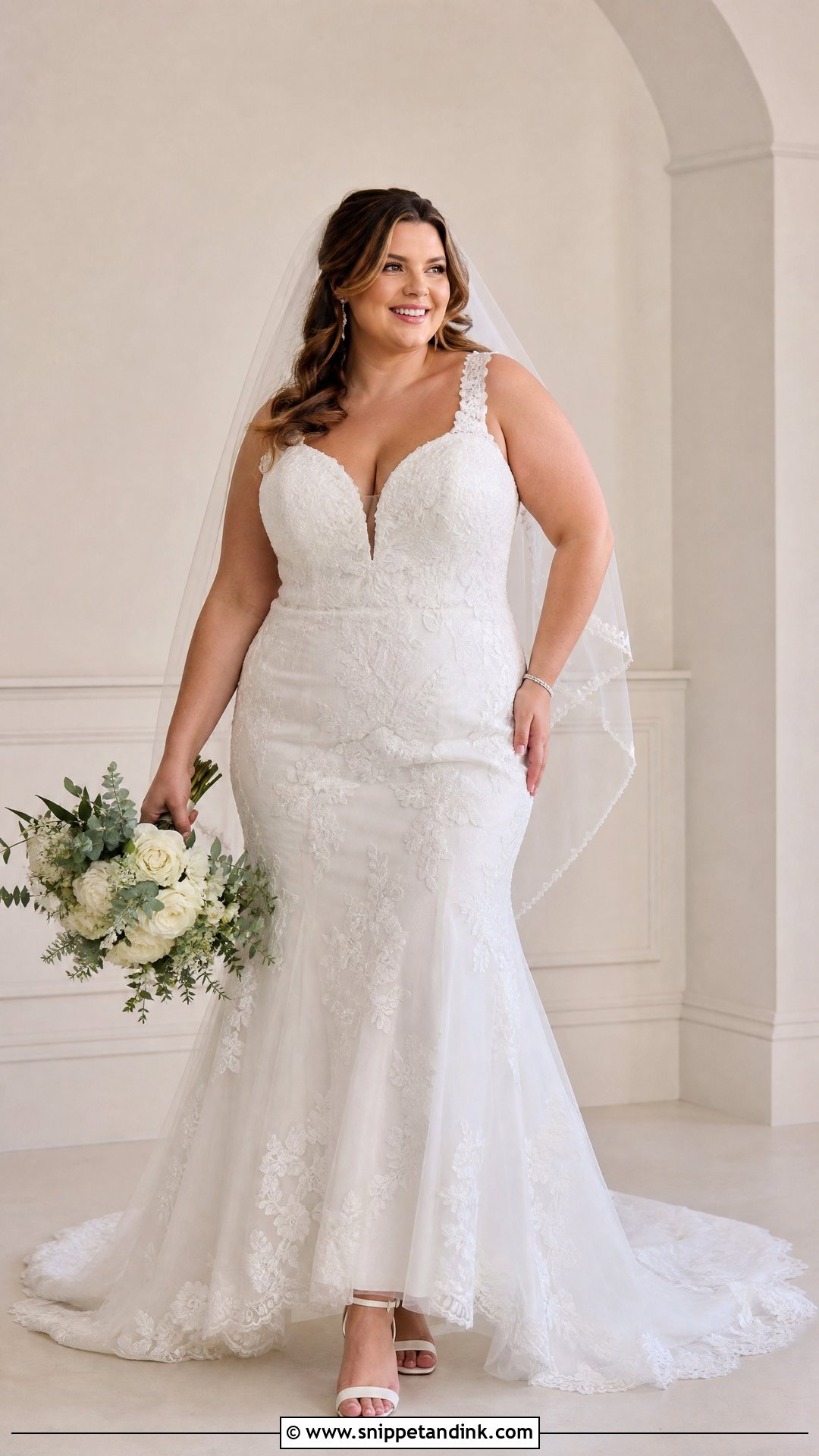 Plus Size Fit And Flare Wedding Dress - Snippet and Ink - 25 Plus Size Wedding Dresses Curvy Bride